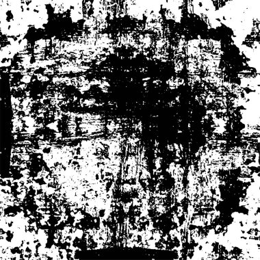 siyah ve beyaz soyut grunge arkaplan monokrom çizimi