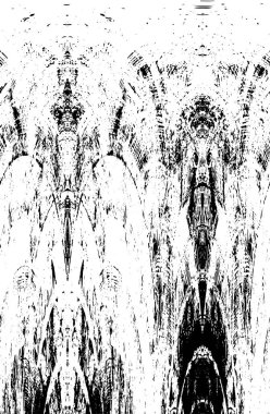 siyah ve beyaz soyut grunge arkaplan monokrom çizimi