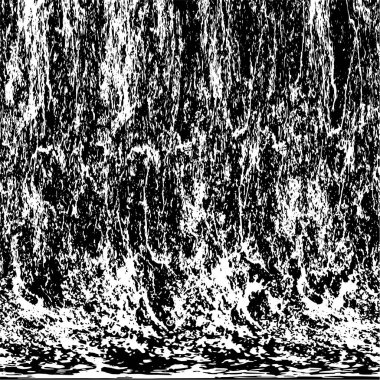 siyah ve beyaz soyut grunge arkaplan monokrom çizimi