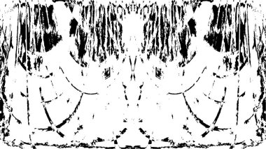 siyah ve beyaz soyut grunge arkaplan monokrom çizimi