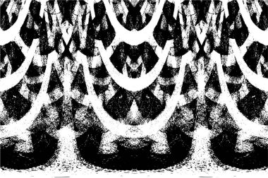 siyah ve beyaz soyut grunge arkaplan monokrom çizimi