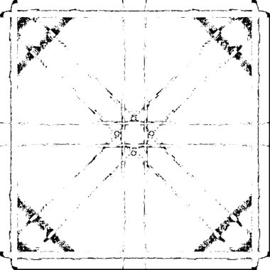 siyah ve beyaz soyut grunge arkaplan monokrom çizimi