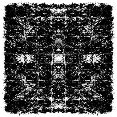 siyah ve beyaz soyut grunge arkaplan monokrom çizimi