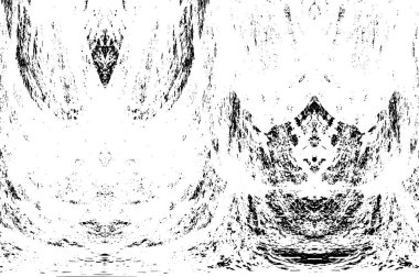 siyah ve beyaz soyut grunge arkaplan monokrom çizimi