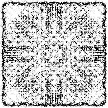 siyah ve beyaz soyut grunge arkaplan monokrom çizimi