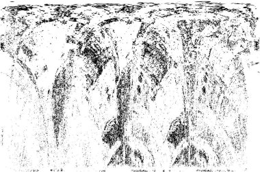 siyah ve beyaz soyut grunge arkaplan monokrom çizimi