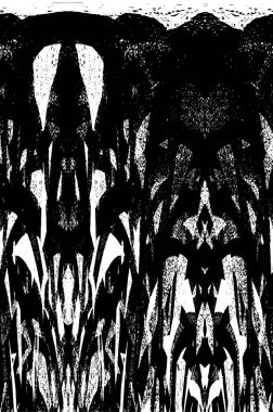 siyah ve beyaz soyut grunge arkaplan monokrom çizimi