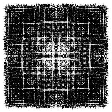 siyah ve beyaz soyut grunge arkaplan monokrom çizimi