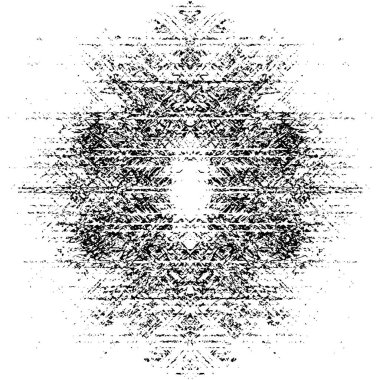 siyah ve beyaz soyut grunge arkaplan monokrom çizimi