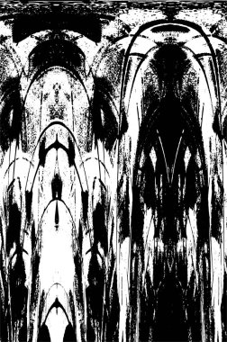 siyah ve beyaz soyut grunge arkaplan monokrom çizimi