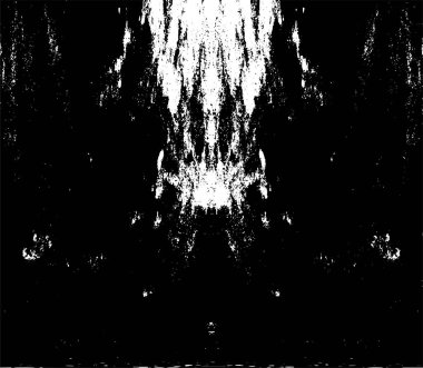 siyah ve beyaz soyut grunge arkaplan monokrom çizimi