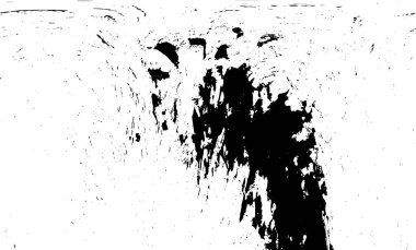 siyah ve beyaz soyut grunge arkaplan monokrom çizimi