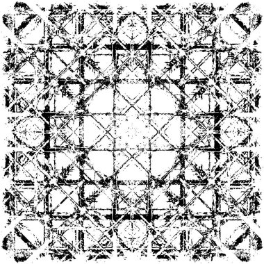 siyah ve beyaz soyut grunge arkaplan monokrom çizimi