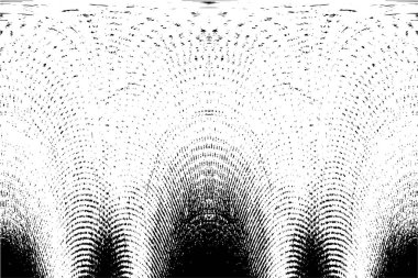 Grunge dikey olarak simetrik siyah beyaz doku. Tek renkli yıpranmış kaplama deseni. 