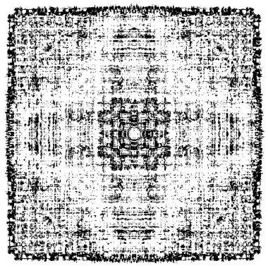 siyah ve beyaz soyut grunge arkaplan monokrom çizimi