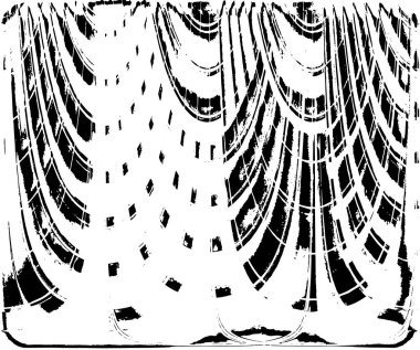 siyah ve beyaz soyut grunge arkaplan monokrom çizimi