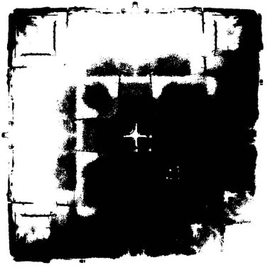 siyah ve beyaz soyut grunge arkaplan monokrom çizimi