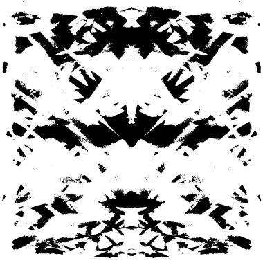 siyah ve beyaz soyut grunge arkaplan monokrom çizimi