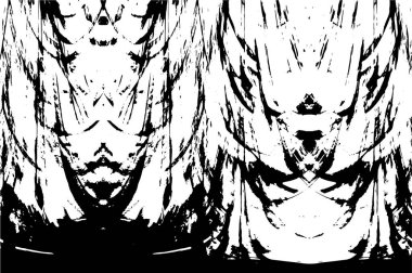 Kusursuz soyut siyah beyaz desen