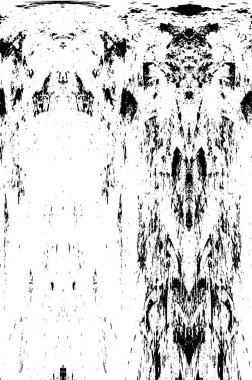 siyah ve beyaz soyut grunge arkaplan monokrom çizimi