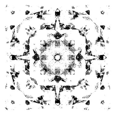 siyah ve beyaz soyut grunge arkaplan monokrom çizimi