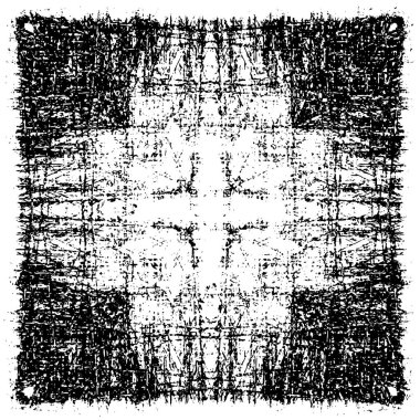 siyah ve beyaz soyut grunge arkaplan monokrom çizimi