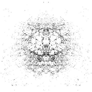 siyah ve beyaz soyut grunge arkaplan monokrom çizimi