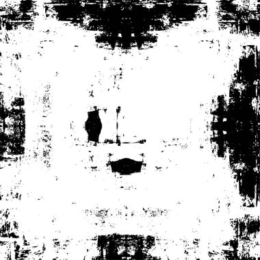siyah ve beyaz soyut grunge arkaplan monokrom çizimi