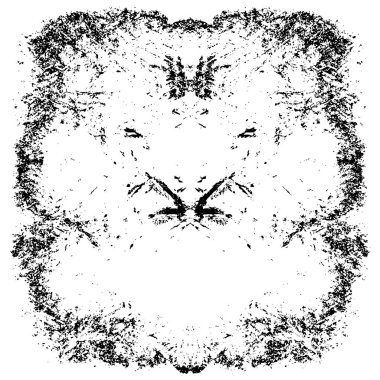 siyah ve beyaz soyut grunge arkaplan monokrom çizimi