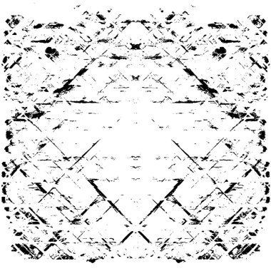 siyah ve beyaz soyut grunge arkaplan monokrom çizimi
