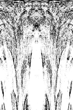 siyah ve beyaz soyut grunge arkaplan monokrom çizimi