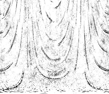 siyah ve beyaz soyut grunge arkaplan monokrom çizimi