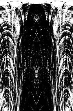 siyah ve beyaz soyut grunge arkaplan monokrom çizimi