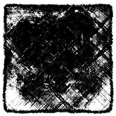 siyah ve beyaz soyut grunge arkaplan monokrom çizimi