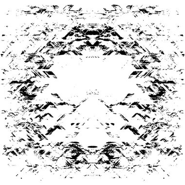 siyah ve beyaz soyut grunge arkaplan monokrom çizimi