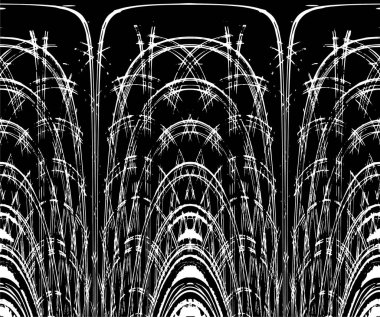 siyah ve beyaz soyut grunge arkaplan monokrom çizimi