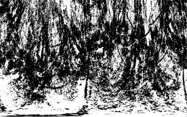 siyah ve beyaz soyut grunge arkaplan monokrom çizimi