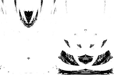 siyah ve beyaz soyut grunge arkaplan monokrom çizimi