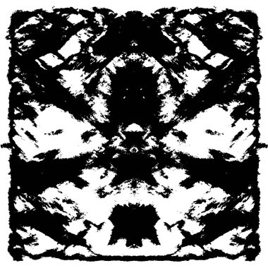 siyah ve beyaz soyut grunge arkaplan monokrom çizimi