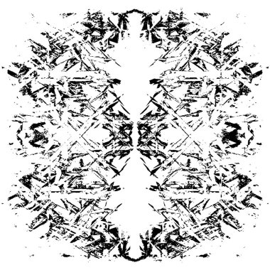 siyah ve beyaz soyut grunge arkaplan monokrom çizimi