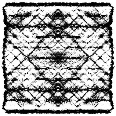 siyah ve beyaz soyut grunge arkaplan monokrom çizimi