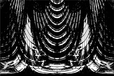 siyah ve beyaz soyut grunge arkaplan monokrom çizimi