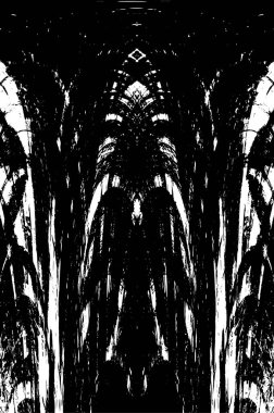 siyah ve beyaz soyut grunge arkaplan monokrom çizimi