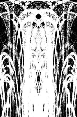 Kusursuz soyut siyah beyaz desen