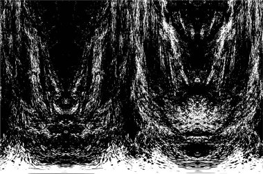 Kusursuz soyut siyah beyaz desen