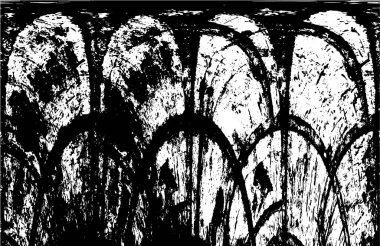 eski püskü siyah ve beyaz arka plan