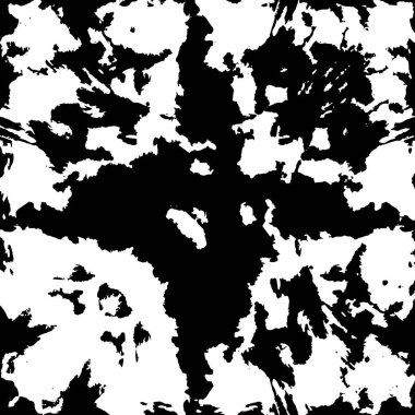 soyut siyah beyaz grunge desenli desen