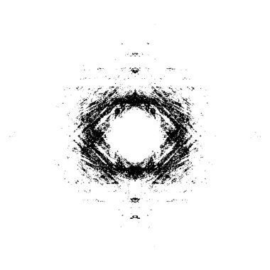 Gelecekçi soyut grunge geometrik modern desen 