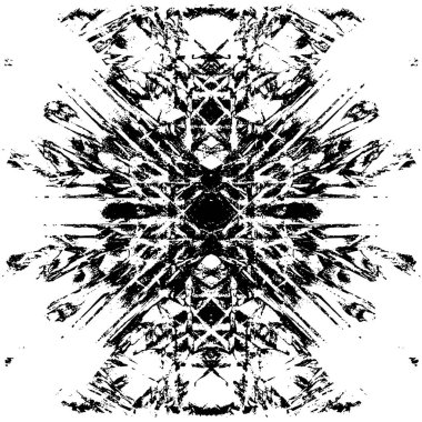 Gelecekçi soyut grunge geometrik modern desen 