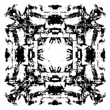 soyut siyah beyaz grunge desenli desen